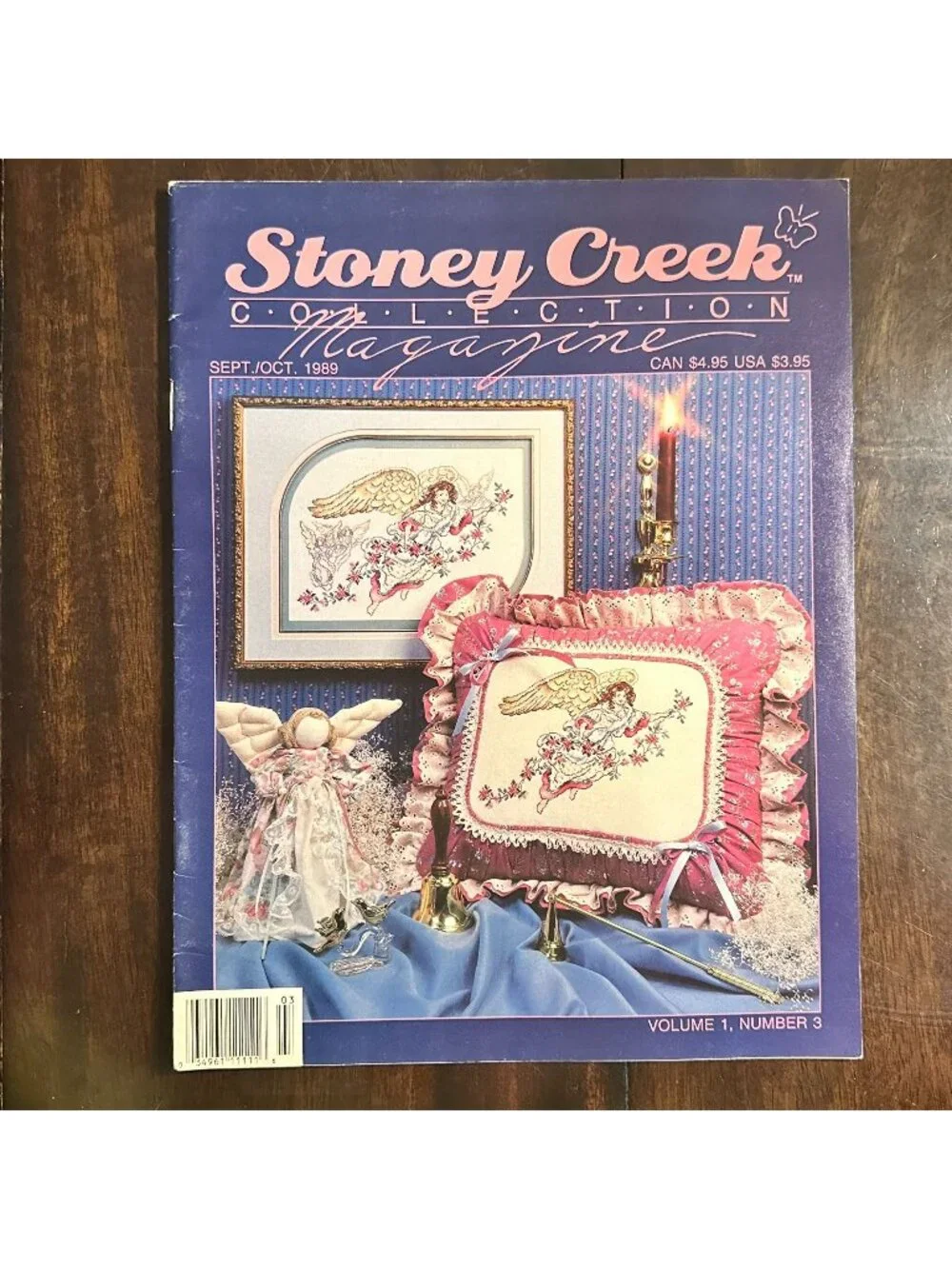 Stoney Creek Collection Magazine Sept/Oct 1989 Volume 1 Number 3 Cross-Stitch Pa